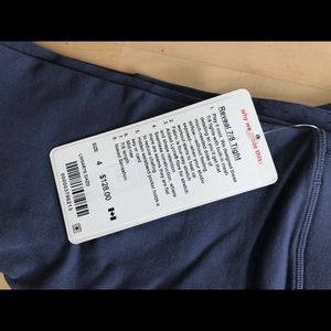 Lulu lemon reveal tights